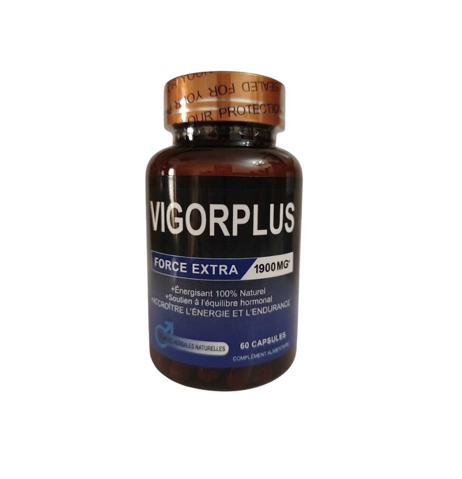 Emballage de VigorPlus, gélules pour hommes