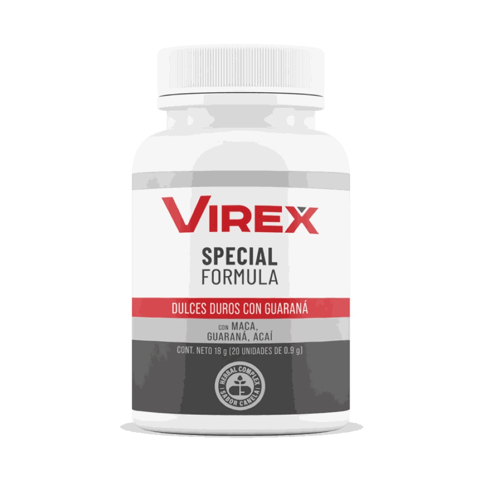 Frasco de dulces Virex Special Formula