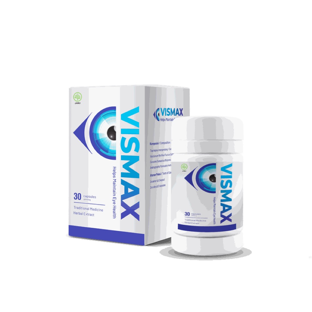 Kemasan Vismax 30 kapsul