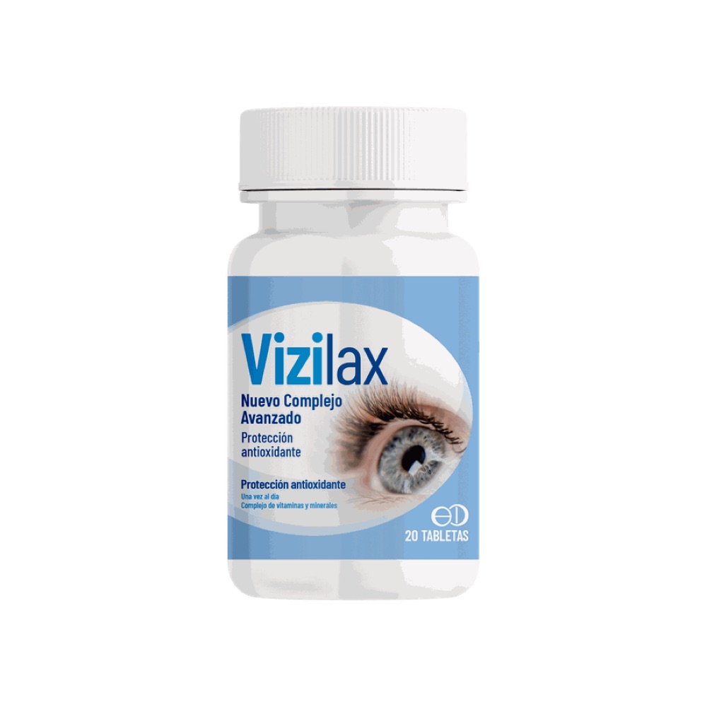 Frasco de cápsulas Vizilax
