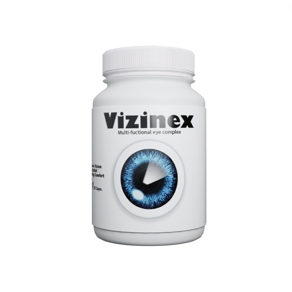 Frasco de Vizinex con 20 cápsulas