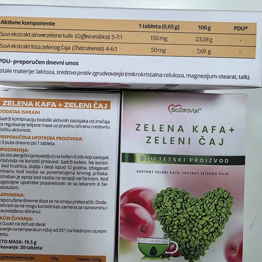Zelena Kafa + Zeleni Čaj – 4