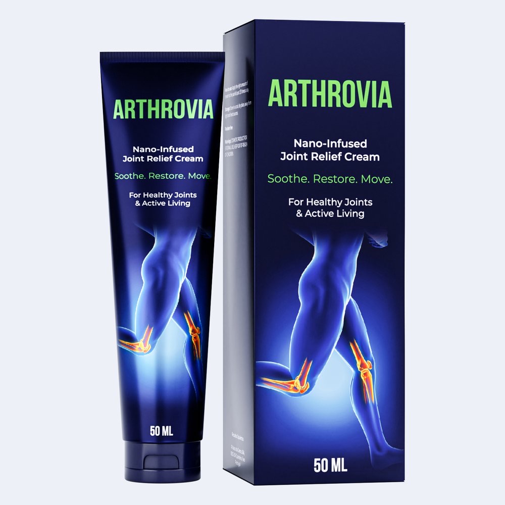 Arthrovia Creme für Gelenke und Muskeln: 50-ml-Tube mit Schachtel