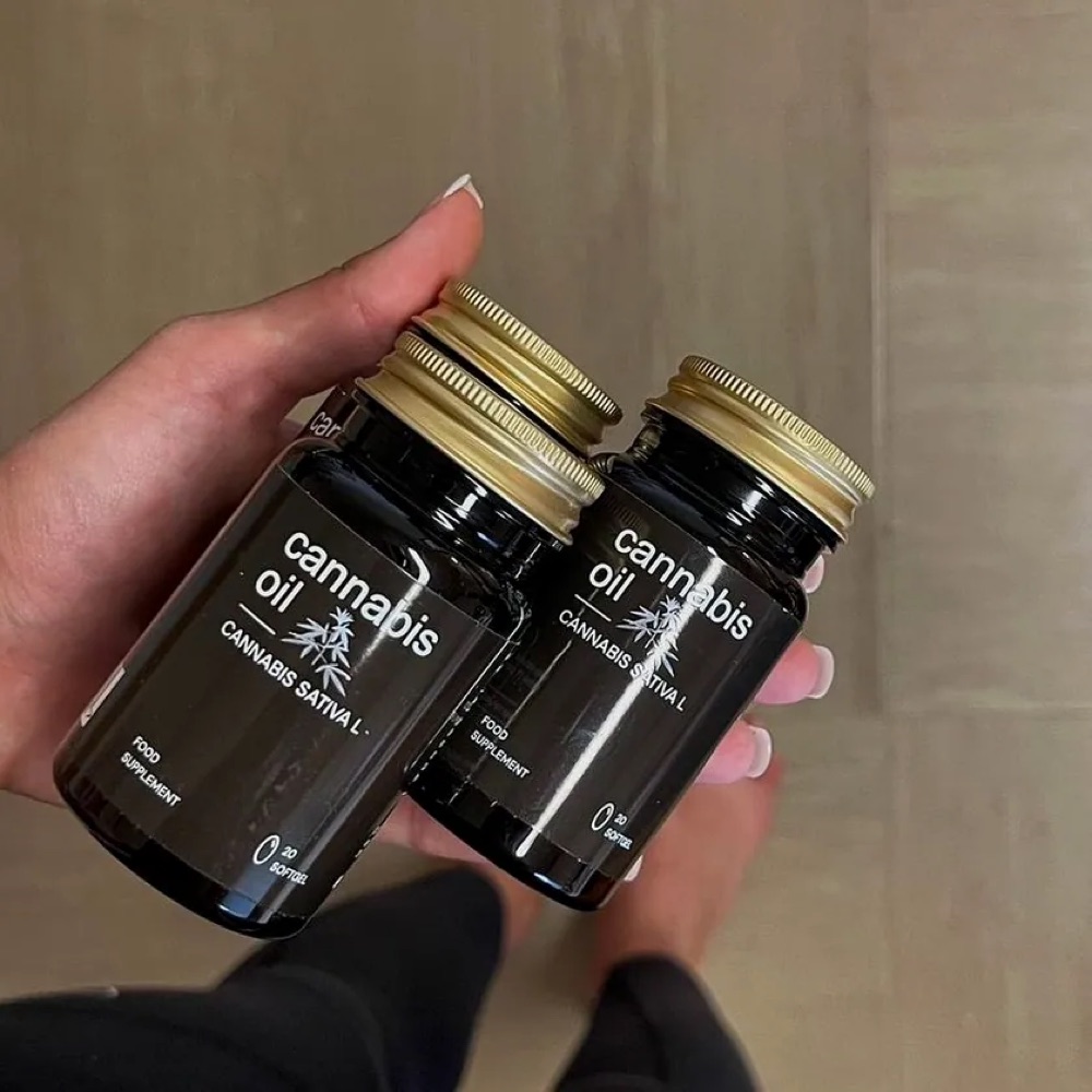 Cannabis Oil: Weichkapseln mit Hanfsamenöl · 20 Stück