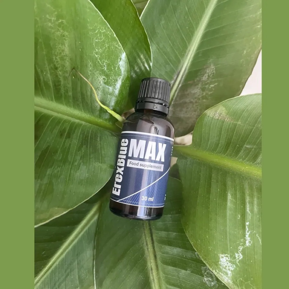 ErexBlue Max: Tropfen für Männer · 30 ml