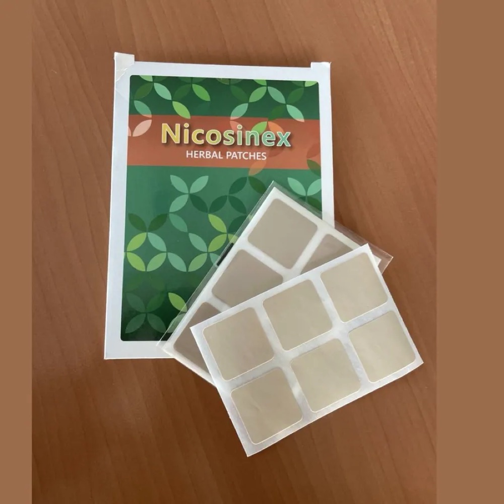 Nicosinex: Nikotinfreie Kräuterpflaster · 30 Stück